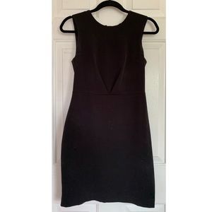 A New Day Boatneck Black Midi Dress